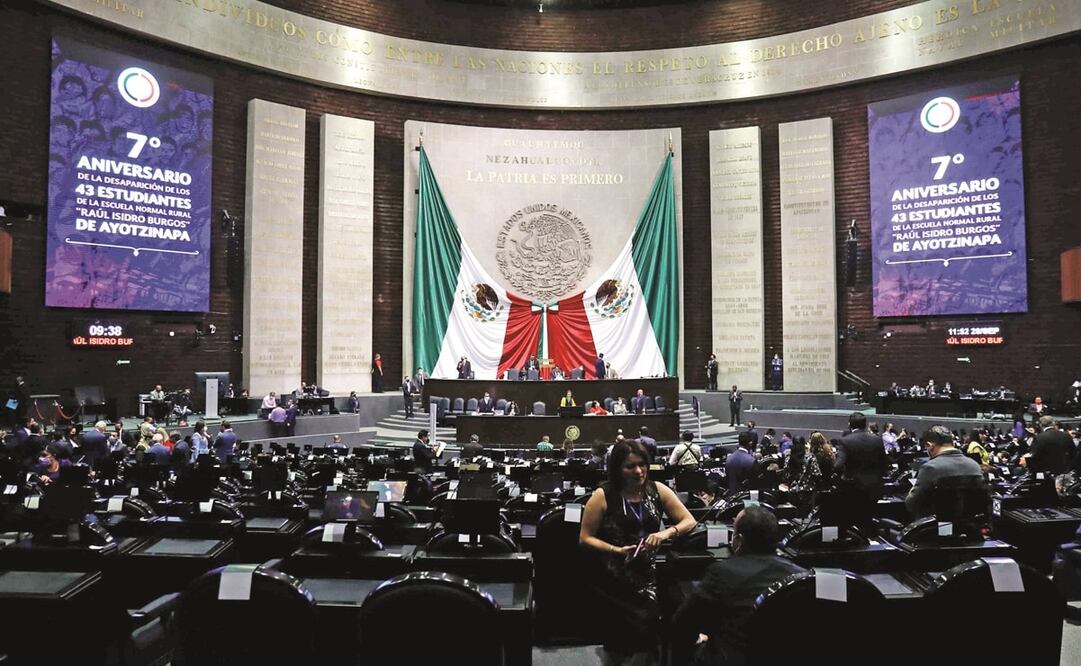 De los 500 diputados en la 65 Legislatura, 62 (12.4%) llegaron sin una sólida preparación académica a la Cámara Baja, lo que los excluye de cursar la maestría en auditoría. Foto: Archivo. El Universal