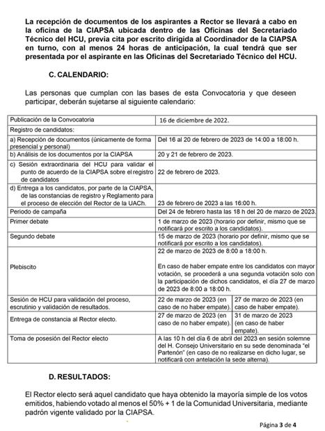Convocatoria Rector 2023-2027, Universidad Autónoma Chapingo