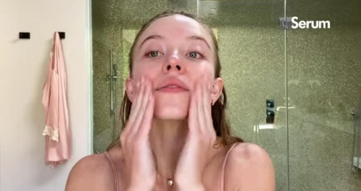 La rutina de belleza de Sydney Sweeney para piel muy sensible