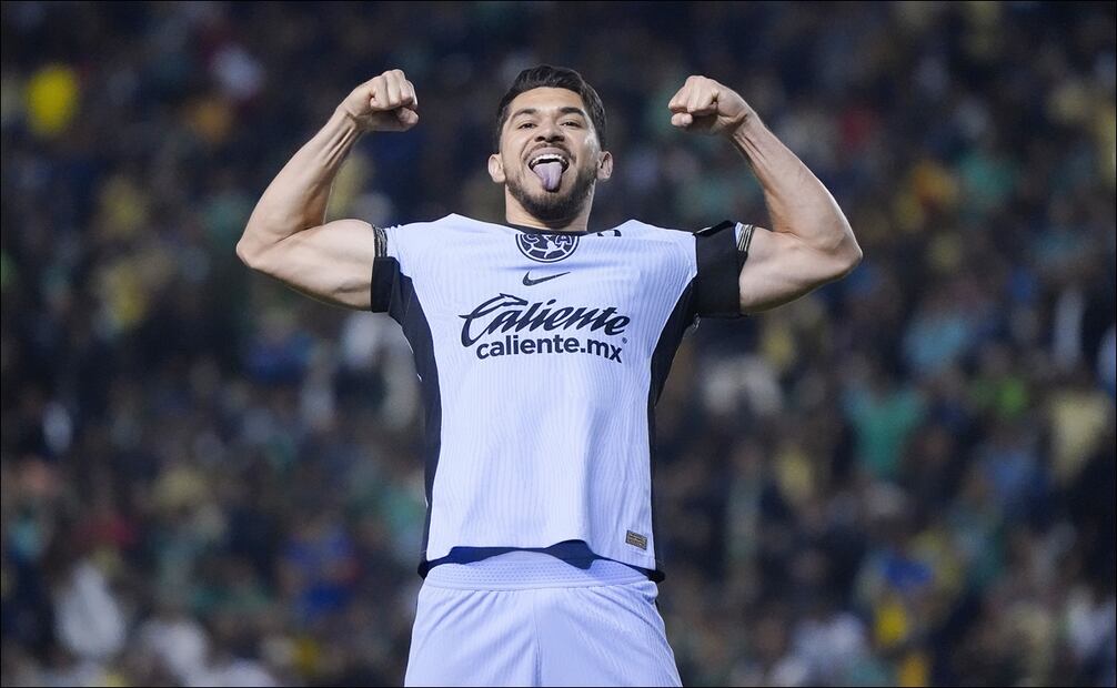 Henry Martín en festejo con el América - Foto: Imago7