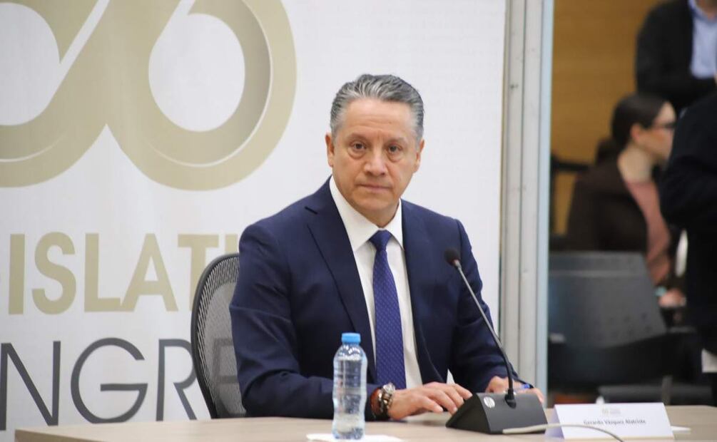 Gerardo Vázquez Alatriste, aspirante a la Fiscalía de Guanajuato (28/01/2025). Foto: X (@DiputadosPRI66)