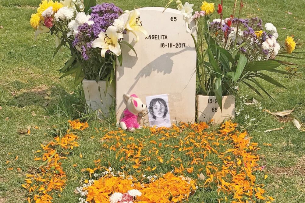 Angelita, quien fue hallada muerta hace nueve meses en el Bordo de Xochiaca, fue sepultada en una tumba privada gracias a la Fiscalía. (ARCHIVO EL UNIVERSAL)