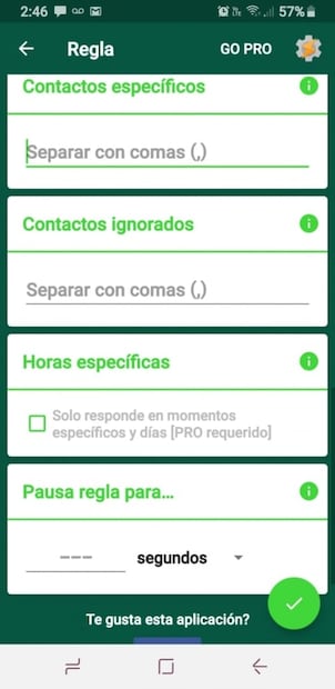 Usa el WhatsApp Auto para programar tus mensajes 
