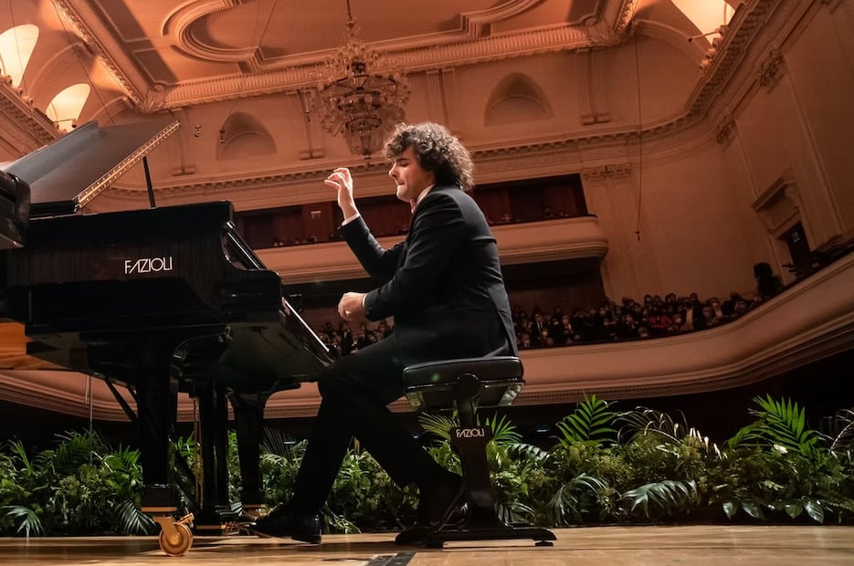 El pianista español Martín García García destacó por su participación en el Festival de Cartagena. Crédito: Página del artista