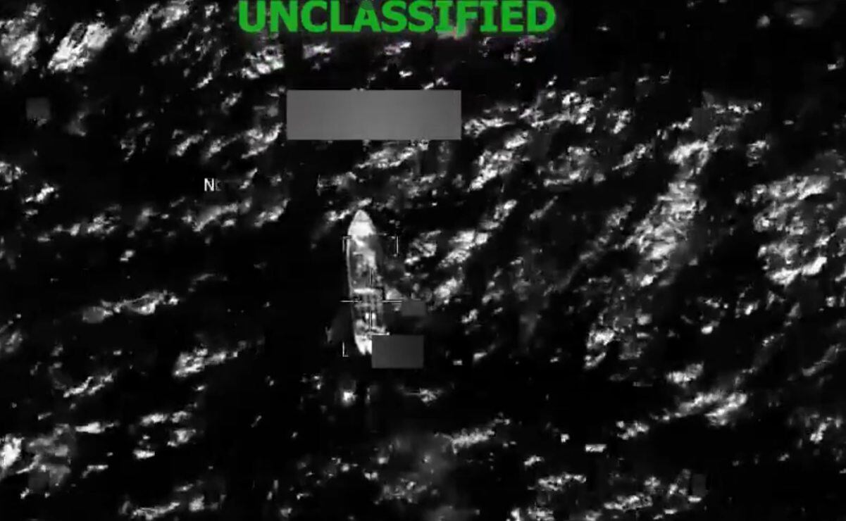 El Comando Sur reporta nuevos ataques en rutas consideradas estratégicas. (25/03/26) Foto: Captura de video