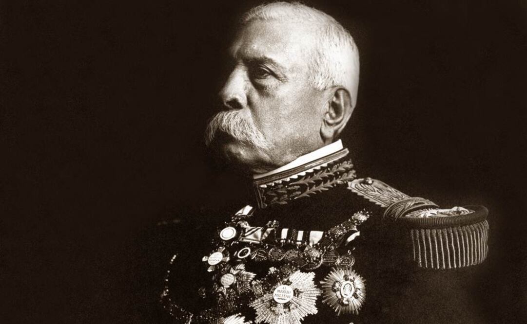 Retrato de Porfirio Díaz con condecoraciones, 1910. (FOTO: AGN Fondo Propiedad Artística y Literaria)