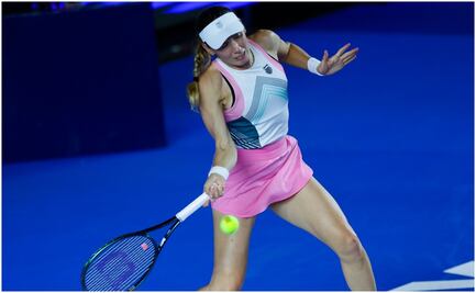 Abierto GNP Seguros: Ekaterina Alexandrova jugará la final contra Diana Shnaider; Bouzková se retiró