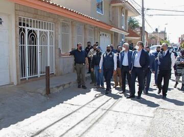 Autoridades federales visitan San José de Gracia; supervisan investigación de supuesto fusilamiento