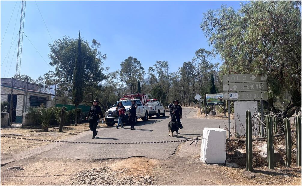Senderista desaparecido en la Sierra de Guadalupe. Foto: Arturo Contreras