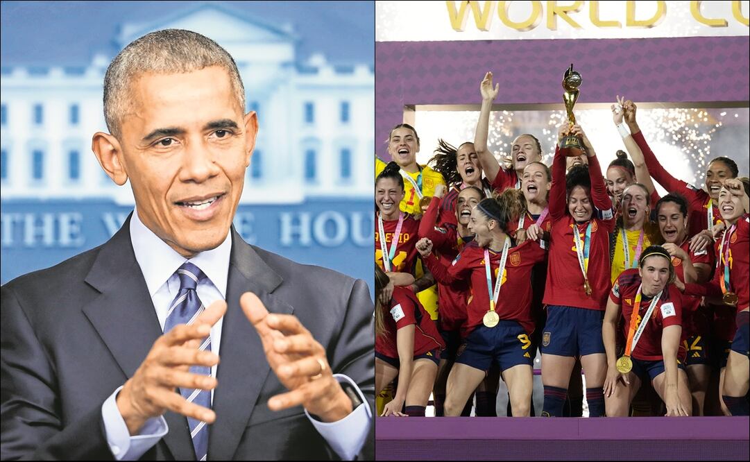 Barack Obama felicitó a España por el campeonato mundial femenil - Fotos: AP