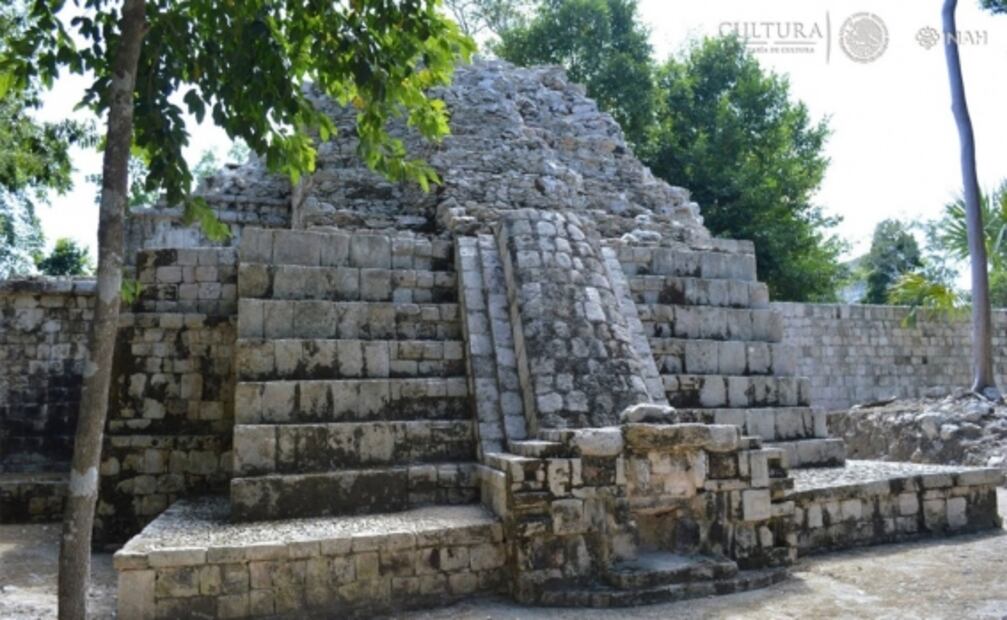 En Campeche, descubren fenómeno de luz y sombra similar al de Chichén Itzá