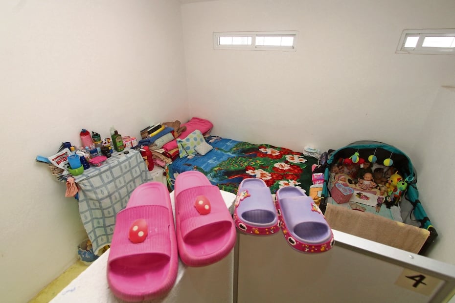 La prisión acondicionó un salón de educación inicial y una ludoteca para ofrecer una estadía digna a los niños que están tres años con su madre. Foto: Omar Contreras