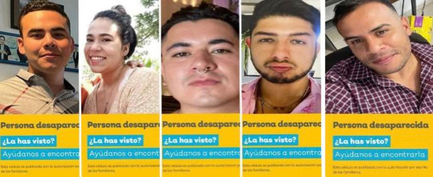 Desaparecidos en Zapopan, Jalisco Foto: Especial