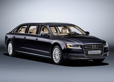 Audi construye una versión extra larga del A8