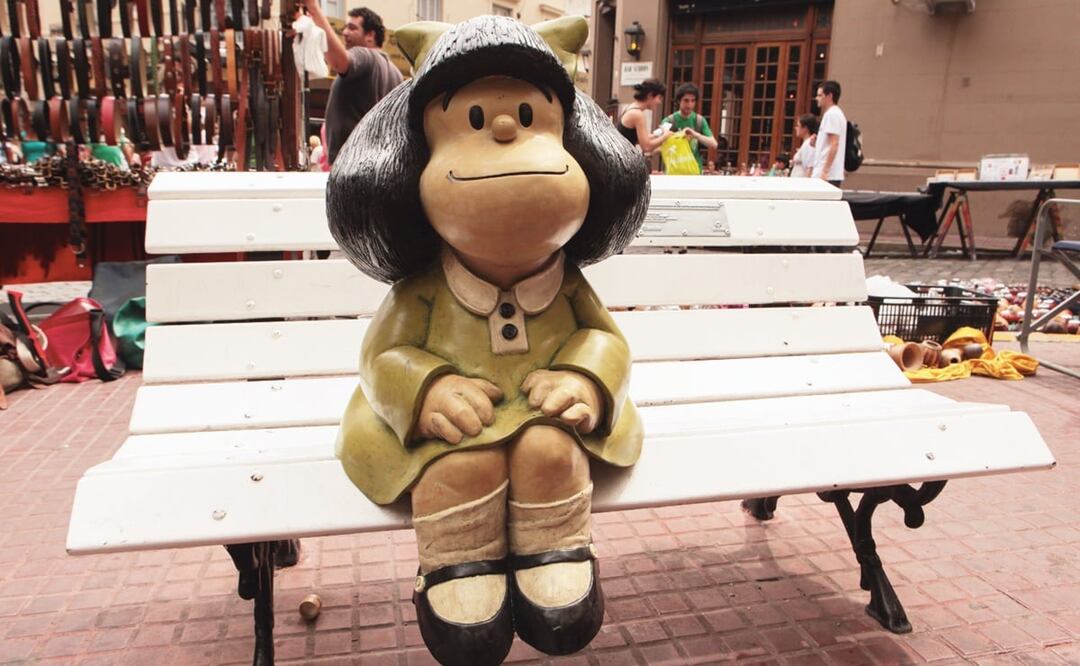 Imagen ilustrativa de una figura de Mafalda. Foto: Archivo El Universal 