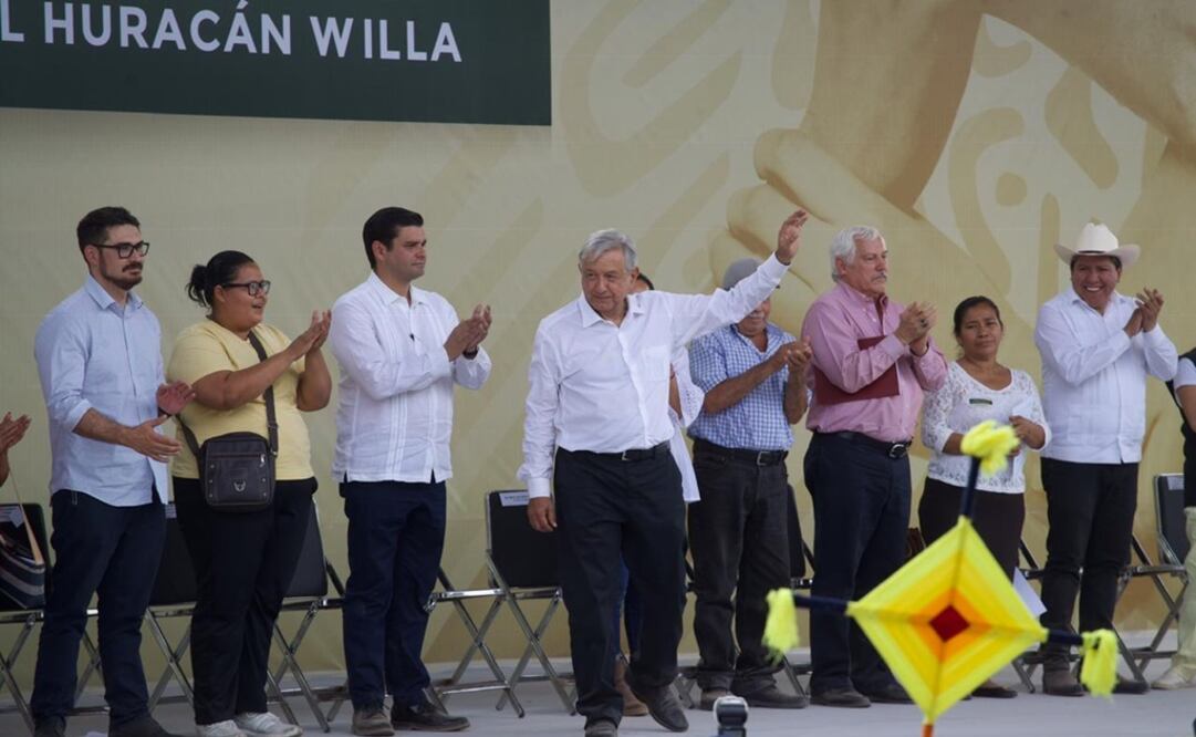 El presidente López Obrador de gira por Tuxpan, Nayarit. Foto: Germán Espinosa/EL UNIVERSAL 