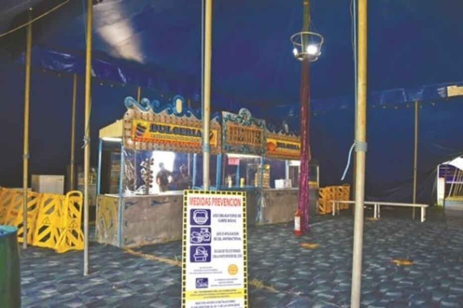Las acrobacias para sobrevivir en el circo en época de pandemia