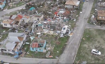 "​Irma" deja destrucción masiva de viviendas en Barbuda