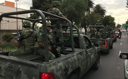 Llegan 210 elementos de la Guardia Nacional a la GAM 