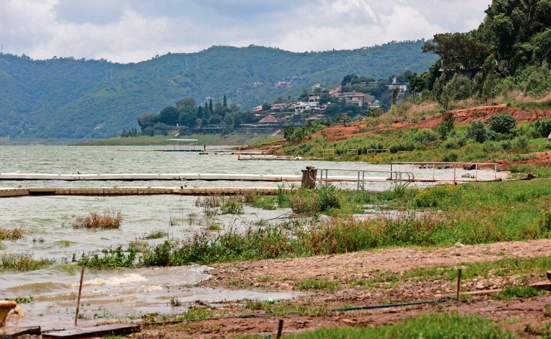 El almacenamiento en la presa de Valle de Bravo es de 161 millones de metros cúbicos, reportaron autoridades. Foto: Eduardo Alarcón | El Universal