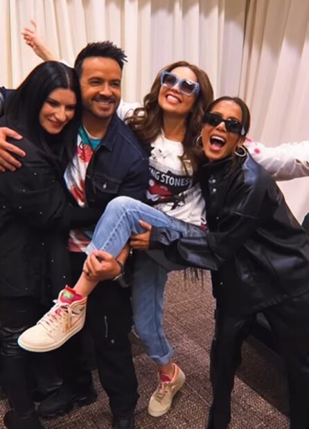 Previo a los Latin Grammy 2022, Thalía y Anitta sufren un incidente: "Me voy hacer una nueva cirugía de nariz" 
