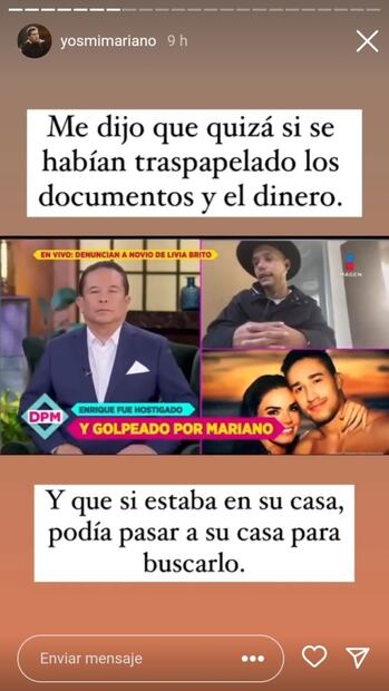 Livia Brito y su novio demandan a diseñador y dan la versión de los hechos