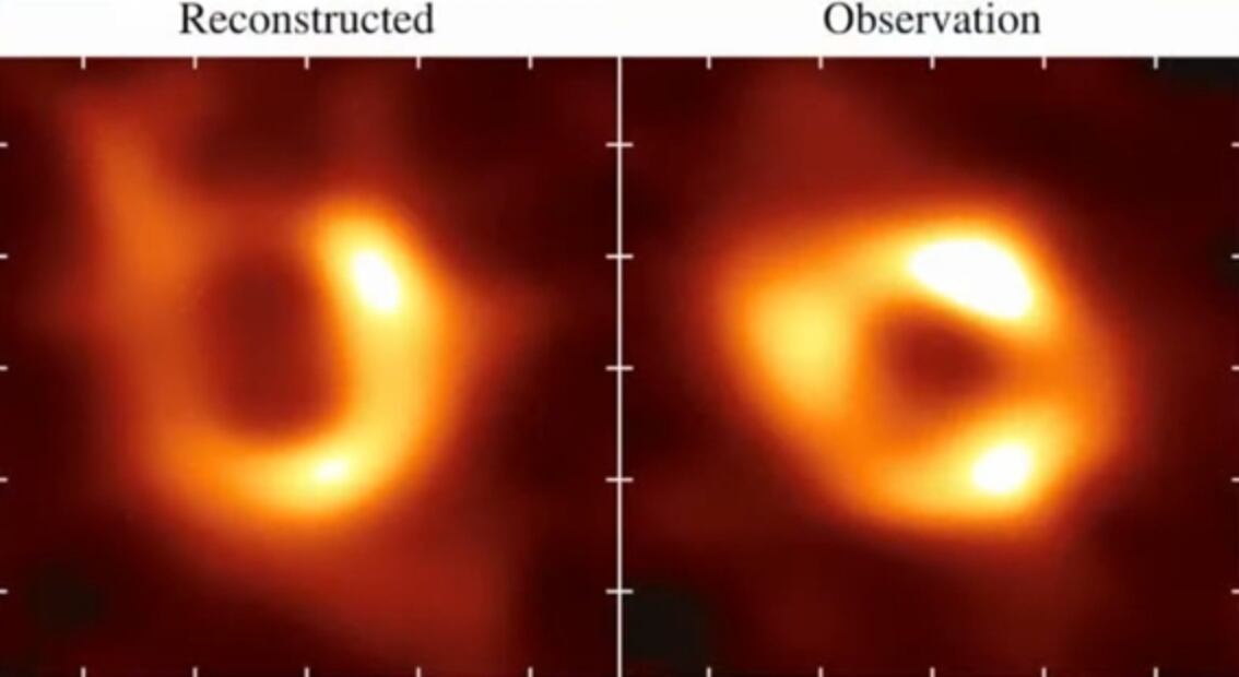 Presentan la primera imagen de un agujero negro en nuestra galaxia, la Vía Láctea