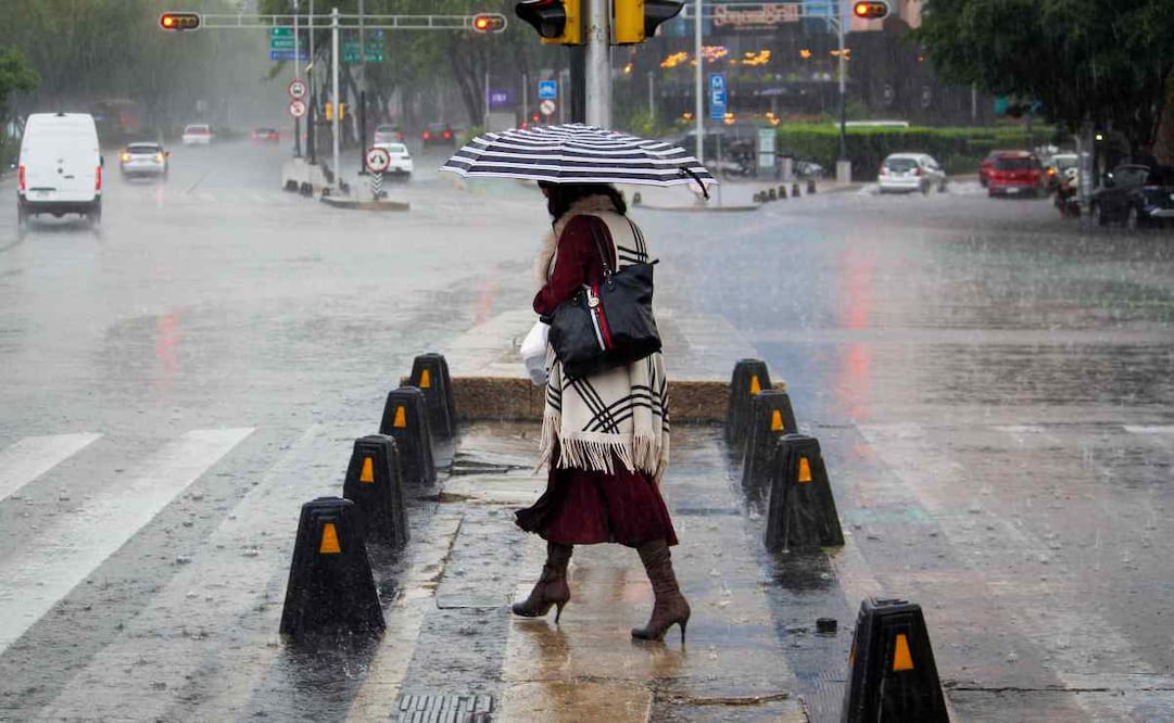 Las autoridades activaron la Alerta Amarilla por lluvias fuertes. Foto: Luis Camacho/EL UNIVERSAL