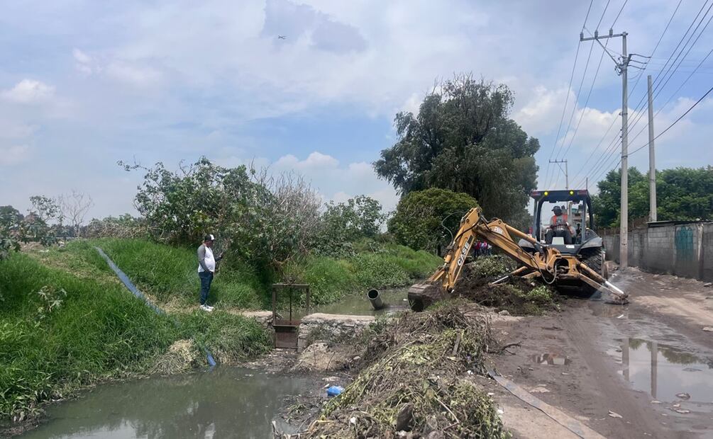 Cuautitlán solicita declarar zona de emergencia la colonia Rancho San Blas tras inundación. Foto: Arturo Contreras