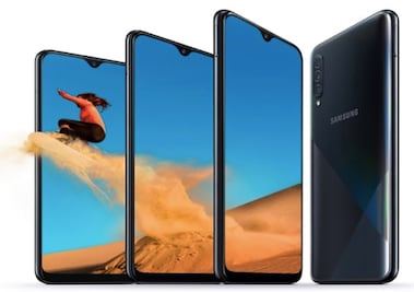 Los Galaxy A10s, A20s y A30s de Samsung ya están disponibles en México