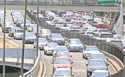 Autos con engomado rosa no circulan este martes, 6 de julio