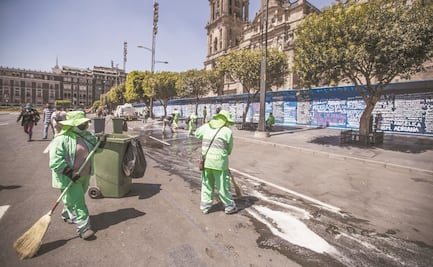 Tardan 15 horas en limpiar pintas y destrozos