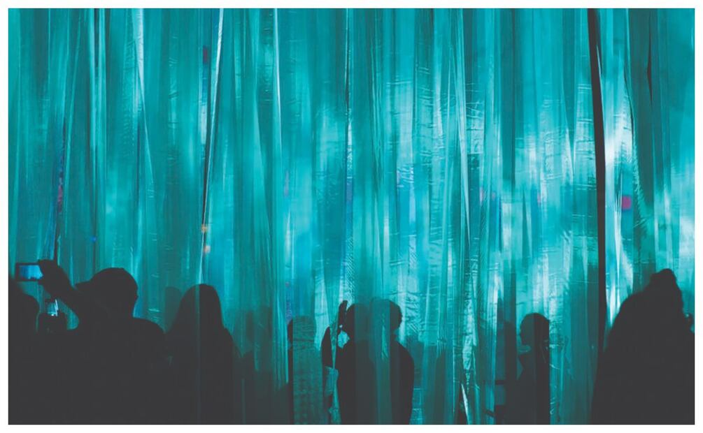 Descubre Glitche_02, la expo inmersiva en la CDMX. Imagen: Masary Studios