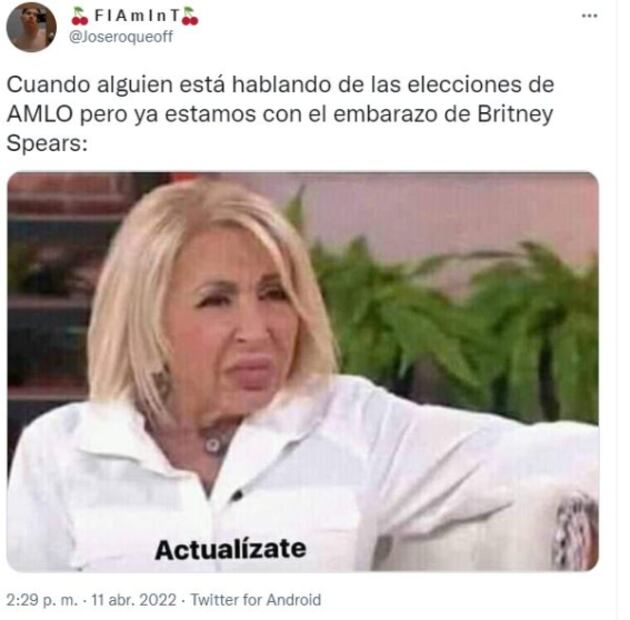Resultados de la Revocación de Mandato, el embarazo de Britney Spears y la Semana Santa, entre los memes de la semana