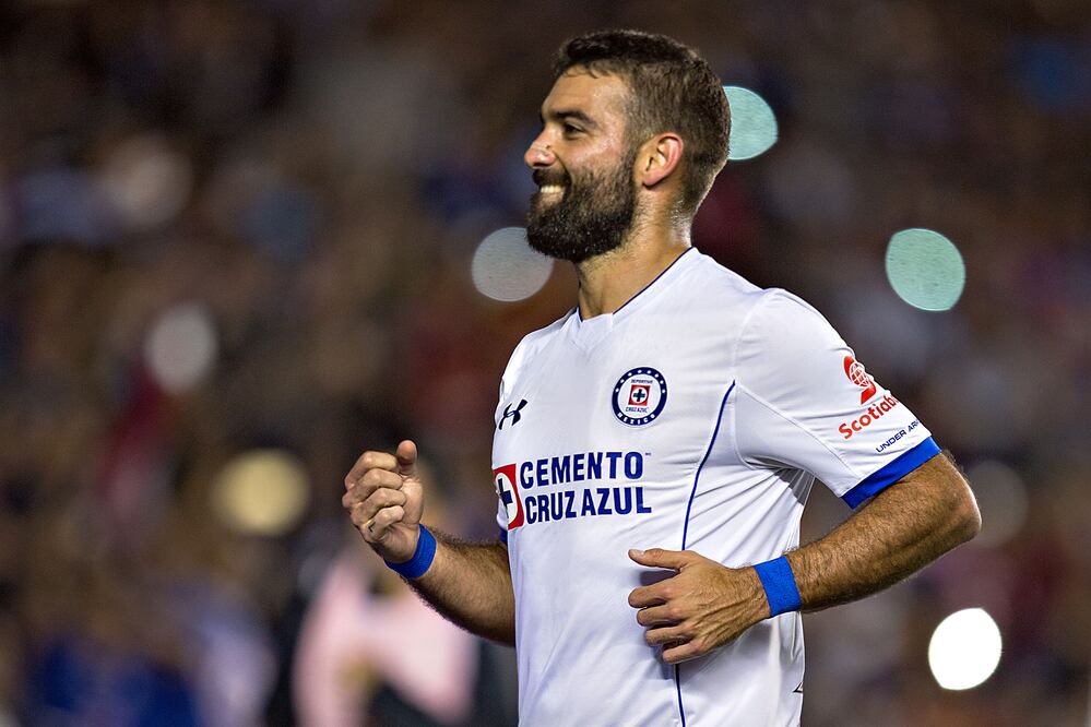 Imago7. Martín Cauteruccio en partido con Cruz Azul 