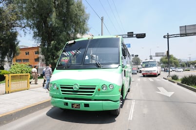 Límite de velocidad en Calzada Vallejo y Eje 5 Norte a 50 km por hora 