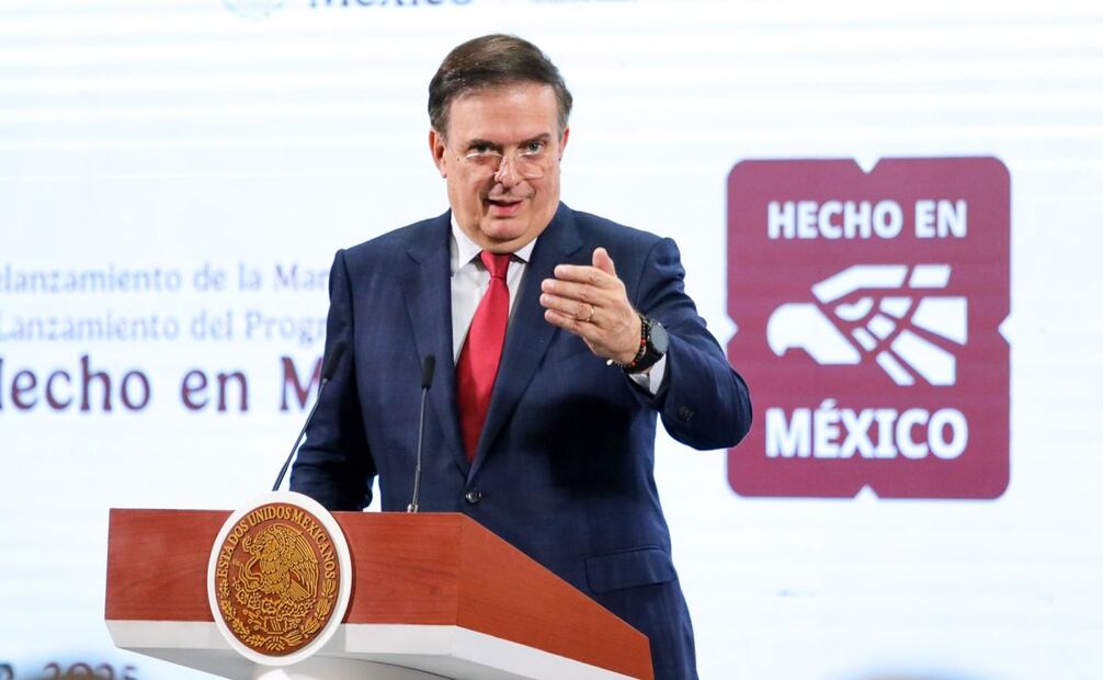 Marcelo Ebrard, secretario de Economía. Foto: Axel Sánchez / EL UNIVERSAL