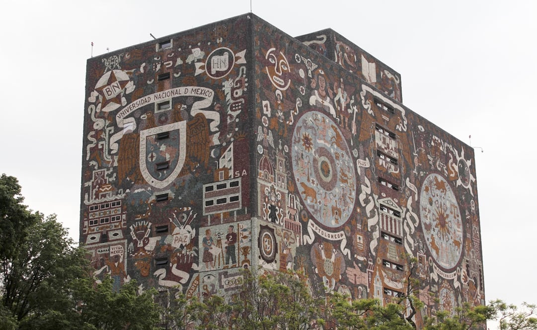 Biblioteca Central de la  Universidad Nacional Autónoma de México. Foto: JArchivo
