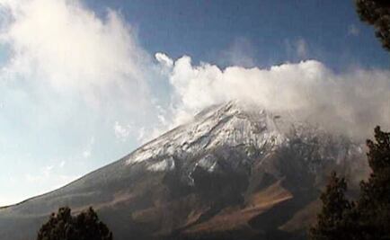 Registra "Popo" 125 exhalaciones de baja intensidad 