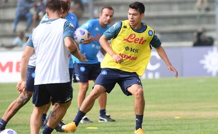 Chucky Lozano anota golazo de tijera con el Nápoli