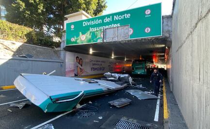 ¡Estoy vivo!; pasajero relata cómo vivió el accidente de autobús en Viaducto que dejó 14 heridos