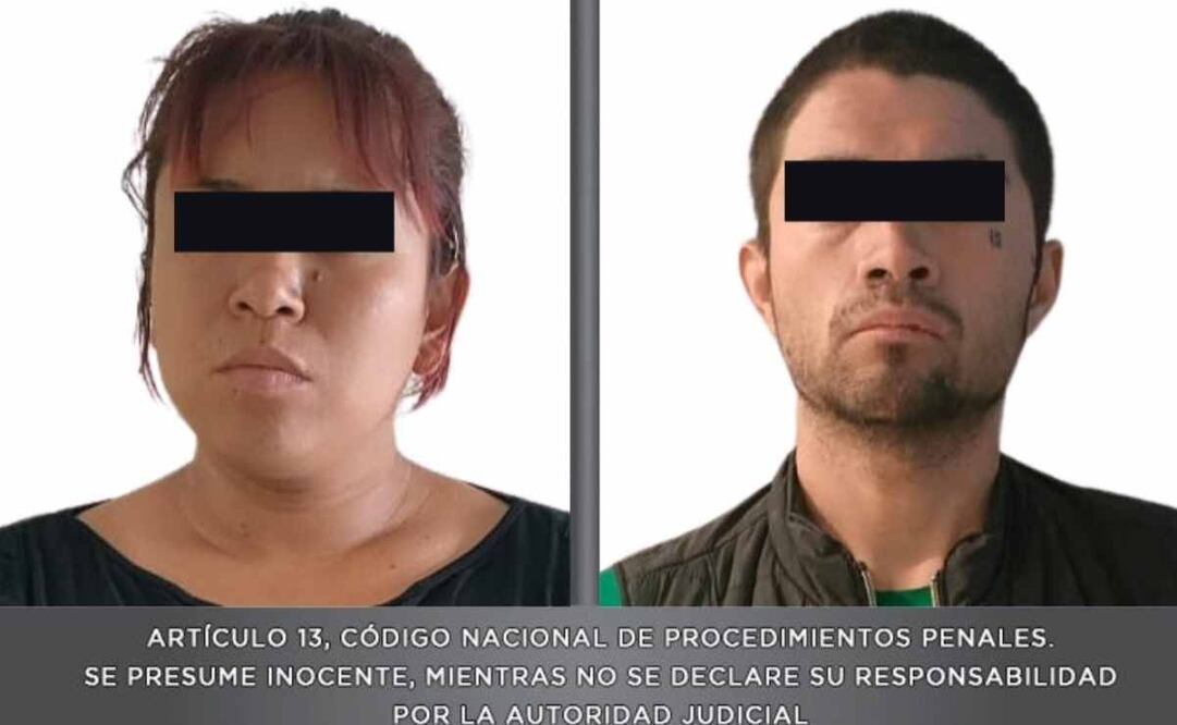 Elizabeth y Julio Alberto fueron detenidos por su probable responsabilidad en la muerte de una niña de 3 años de edad. Foto: Especial
