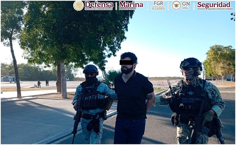 Operativo aéreo y terrestre en Culiacán, Sinaloa para la captura de “El Chavo Félix” (18/01/2025). Foto: Especial