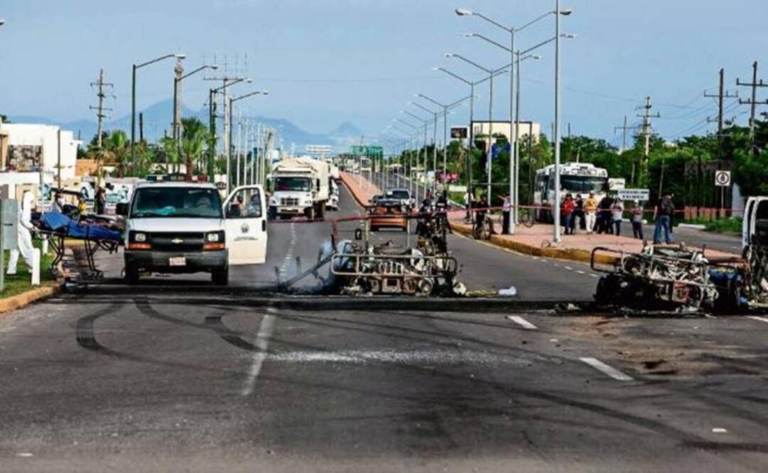 Attack on military convoy on Sept 30 in Culiacán, Sinaloa - Photo: Archive/El Universal