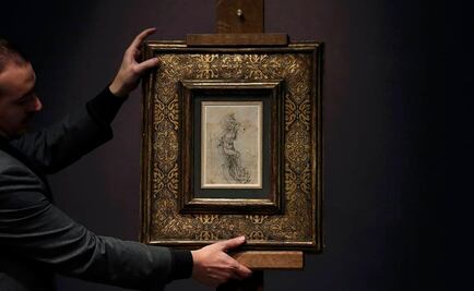 Francia retiene dibujo de Da Vinci valuado en 15 mdd