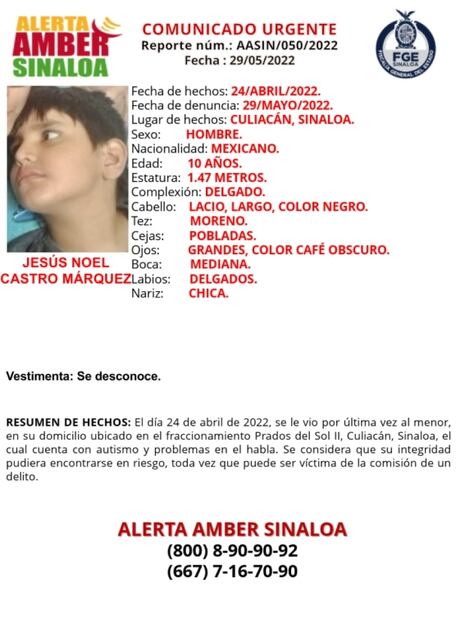 Emiten en Sinaloa 7 alertas de búsqueda: entre desaparecidos está una madre de familia y sus 4 hijos