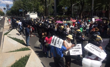 Paro Nacional y megamarcha de la CNTE; calles afectadas y alternativas viales en CDMX