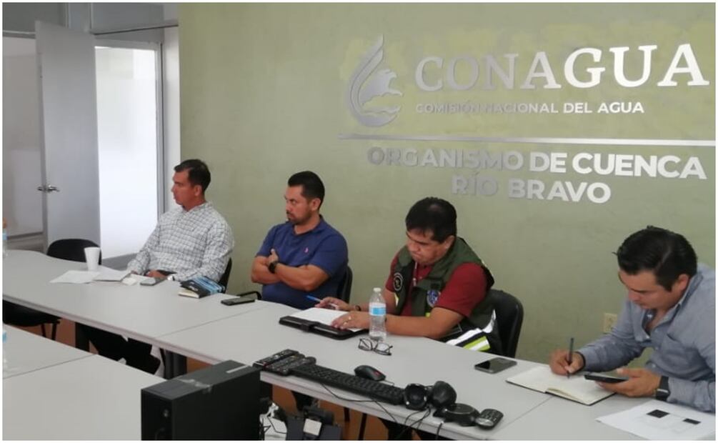 Gobierno de Tamaulipas y Conagua pactan extracción de agua desde la planta de bombeo Anzaldúas-Rodhe. Foto: Especial