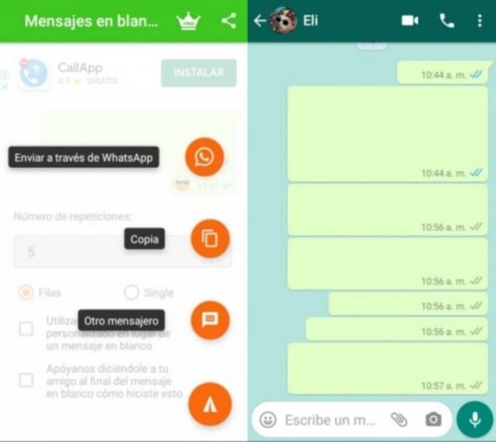 WhatsApp: el truco para enviar mensajes invisibles