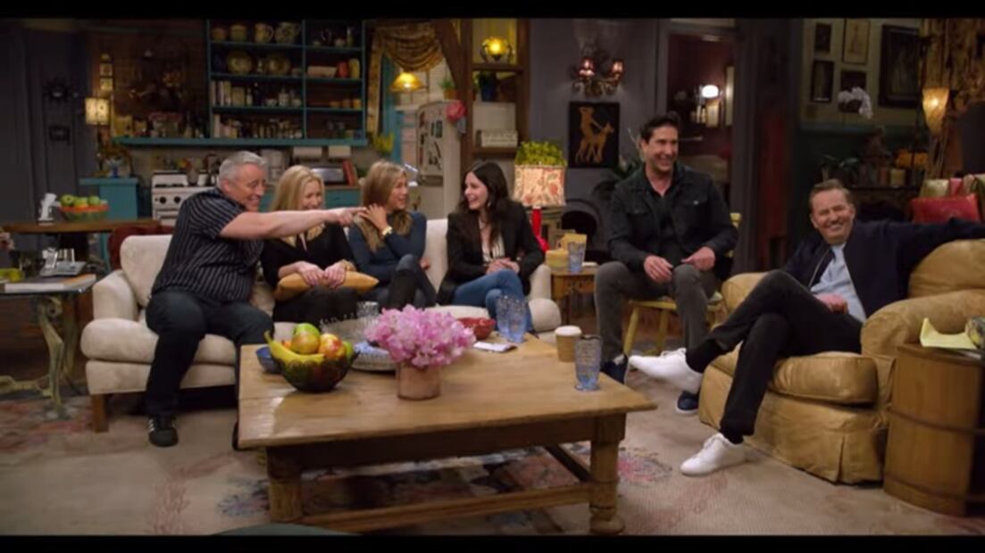 5 momentos más icónicos de la reunión de “Friends”. Foto: Captura de pantalla tomada del tráiler de HBO
